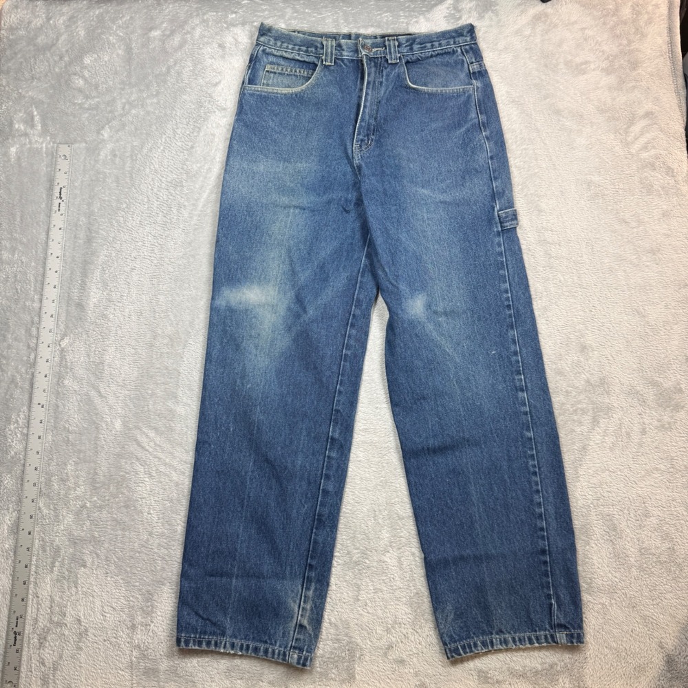 Vintage Guess Pascal 075 Carpenter Jeans Mens Fits 31x30 Blue Distressed 90s